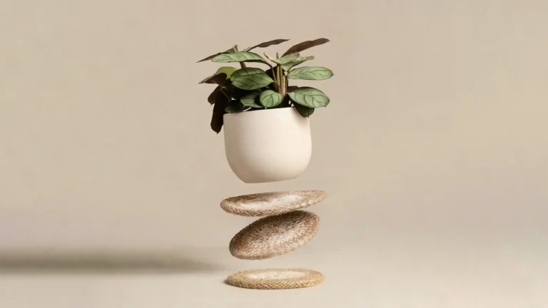 Kamień, piasek, roślina – trzy elementy harmonii